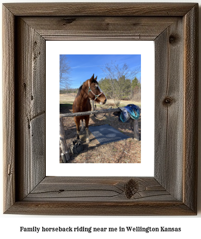 family horseback riding near me in Wellington, Kansas